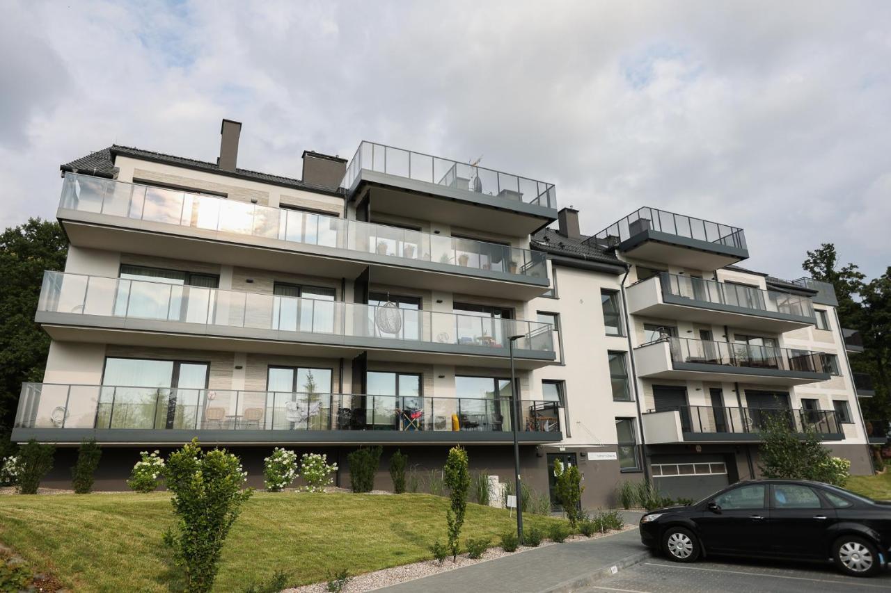 Apartament Panorama Z Widokiem Na Jezioro Ostróda Exteriör bild